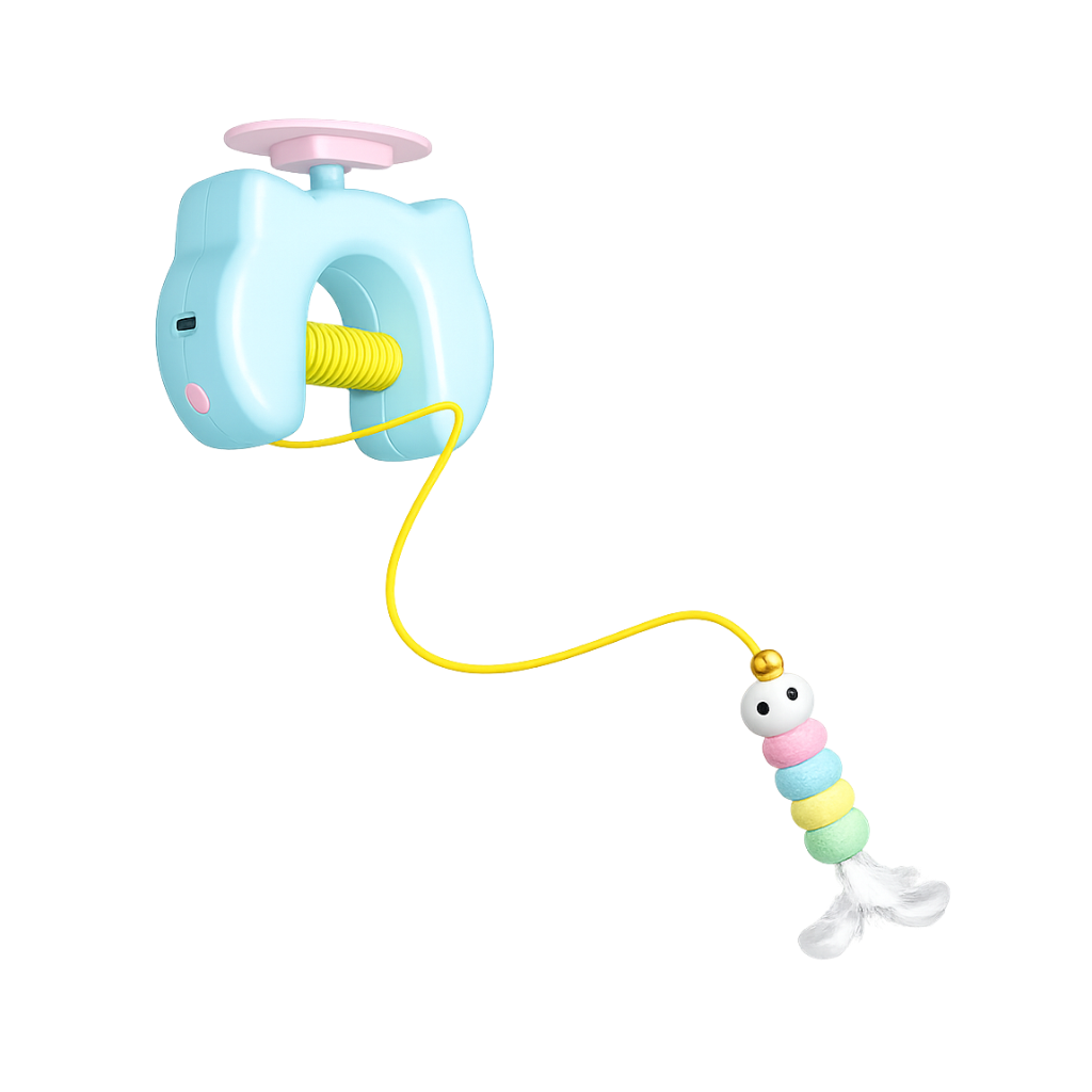 BUNGEE™ THE AUTOMATIC YO-YO TOY THAT DRIVES CATS WILD