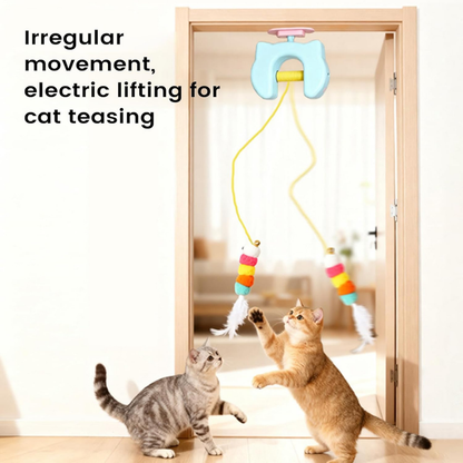 BUNGEE™  THE AUTOMATIC YO-YO TOY THAT DRIVES CATS WILD