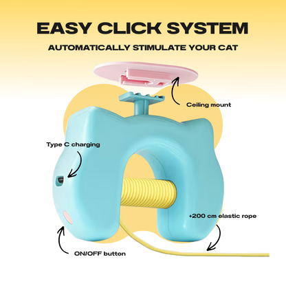 BUNGEE™  THE AUTOMATIC YO-YO TOY THAT DRIVES CATS WILD